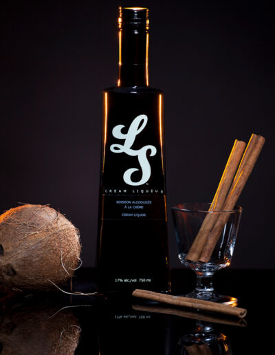 bouteille noix de coco cannelle